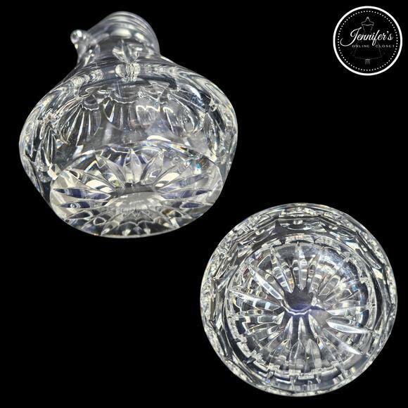 De Medici by Gorham Crystal Hand Blown Glass Pitcher - Picture 6 of 10